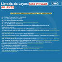 Fase Privada UMG - Edición Wolf (Con Espiral, Personalizadas y Letra Grande)