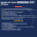 IDEP - Paquete de 59 Leyes Fase Pública (Wolf🐺 Sin personalizar)