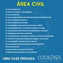 Fase Privada y Pública UMG - Edición Plus (Con Espiral, No Personalizadas y Letra Estándar)