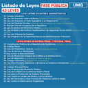 Fase Pública UMG - Edición Leyit (Pegadas, No Personalizadas y Letra Estándar)