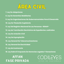 AFFAN Fase Privada - Curso Completo - Edición Wolf (Con espiral, Personalizadas y Letra Grande)