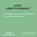 AFFAN Fase Privada - Listado por materia - Edición Leyit (Pegadas, No Personalizadas y Letra Estándar)