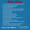 Fase Pública USAC - Edición Wolf (Con Espiral, Personalizadas y Letra Grande) 