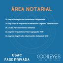 Fase Privada USAC - Edición Plus (Con espiral, No Personalizadas y Letra Estándar)
