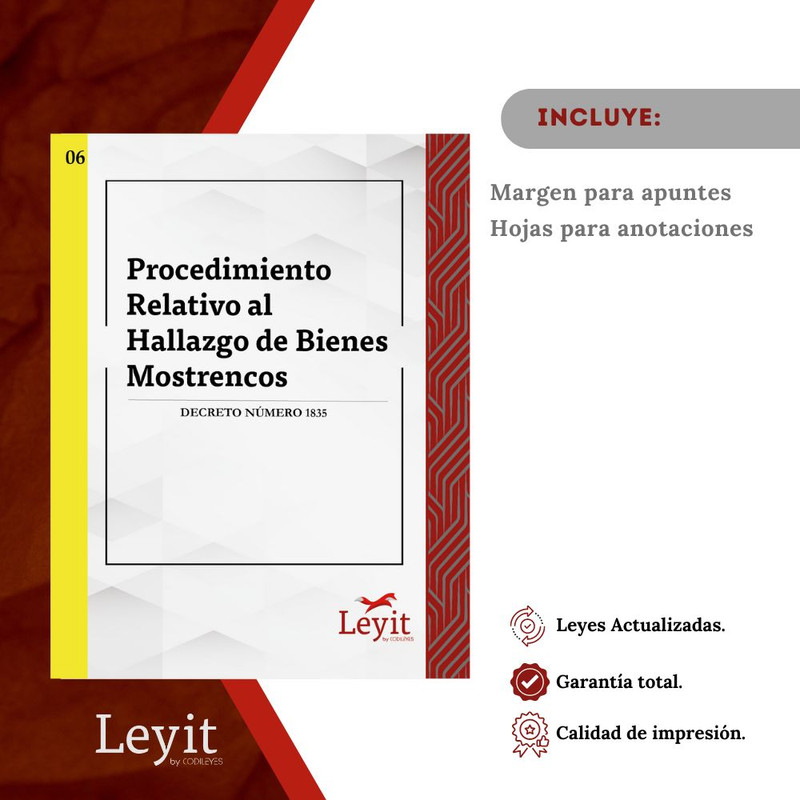 Civ-06 Procedimiento Relativo Al Hallazgo De Bienes Mostrencos