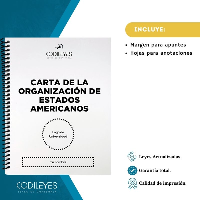 Conv-22 Carta De La Organización De Los Estados Americanos