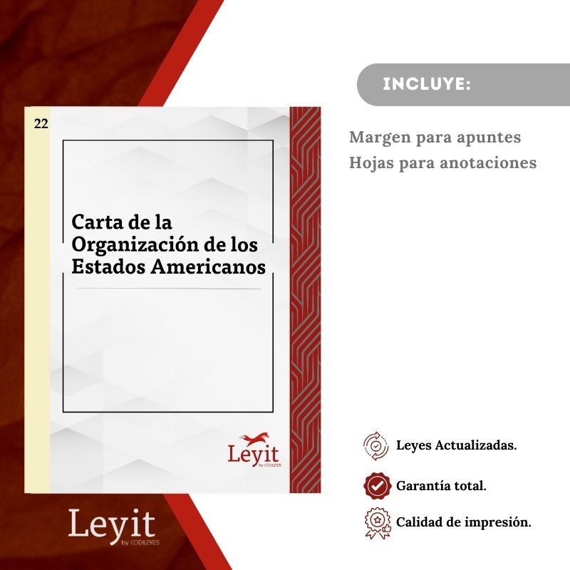 Conv-22 Carta De La Organización De Los Estados Americanos