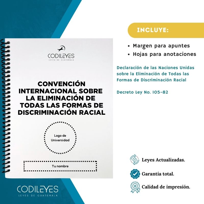 Conv-12 Convención Internacional Sobre La Eliminación De Todas Las Formas De Discriminación Racial