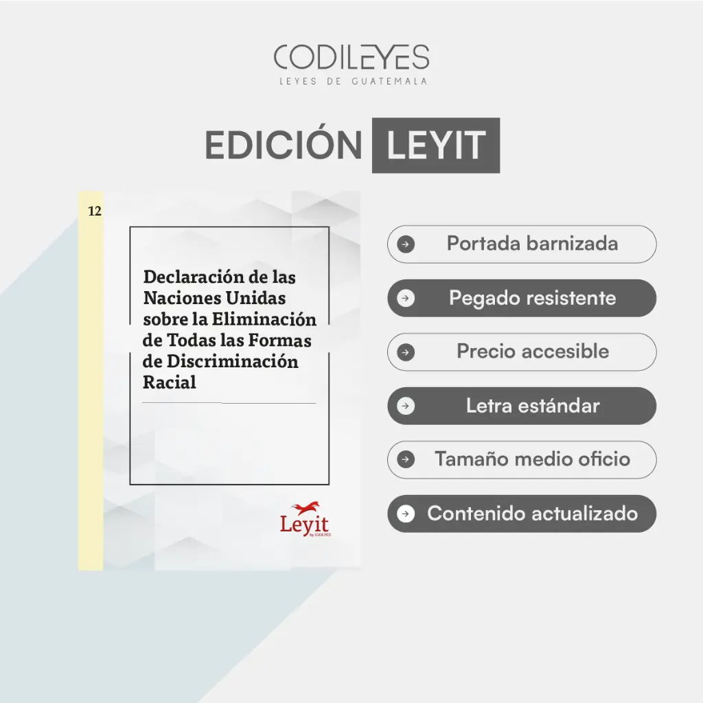 Conv-12 Convención Internacional Sobre La Eliminación De Todas Las Formas De Discriminación Racial