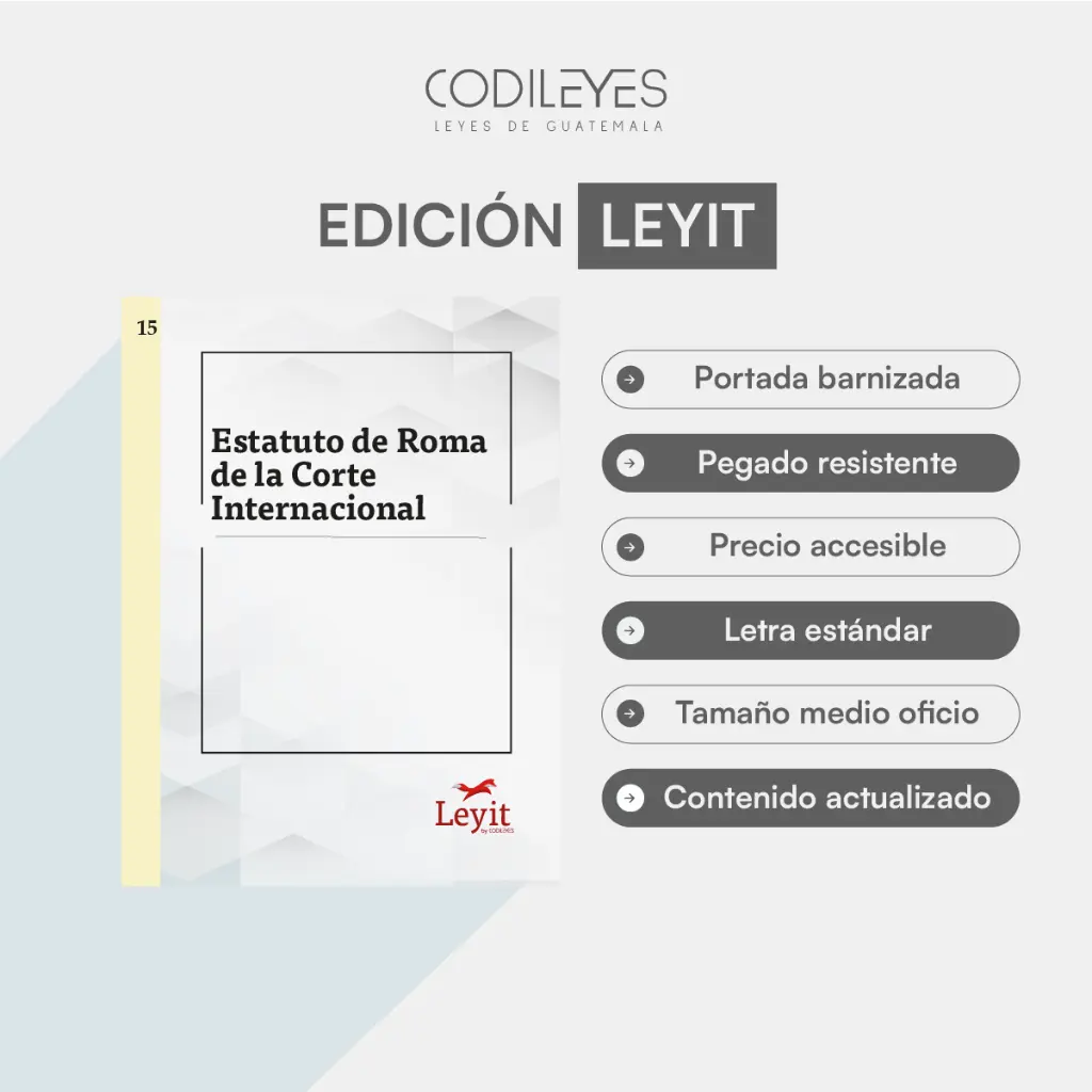 Conv-15 Estatuto De Roma De La Corte Internacional + Ratificación