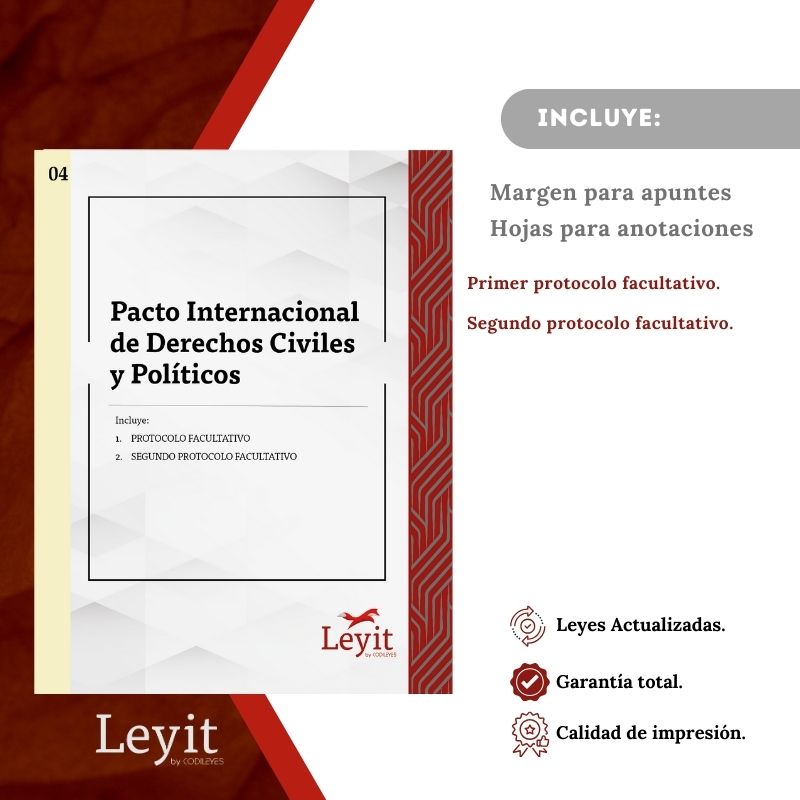 Conv-04 Pacto Internacional De Derechos Civiles Y Políticos