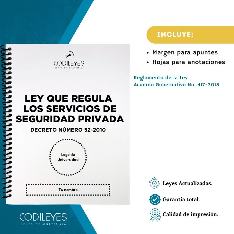 Labo-08 Ley Que Regula Los Servicios De Seguridad Privada 