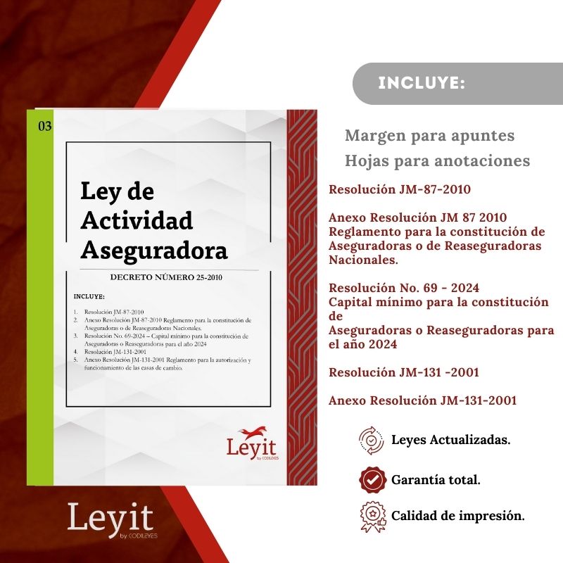 Merc-03 Ley De Actividad Aseguradora