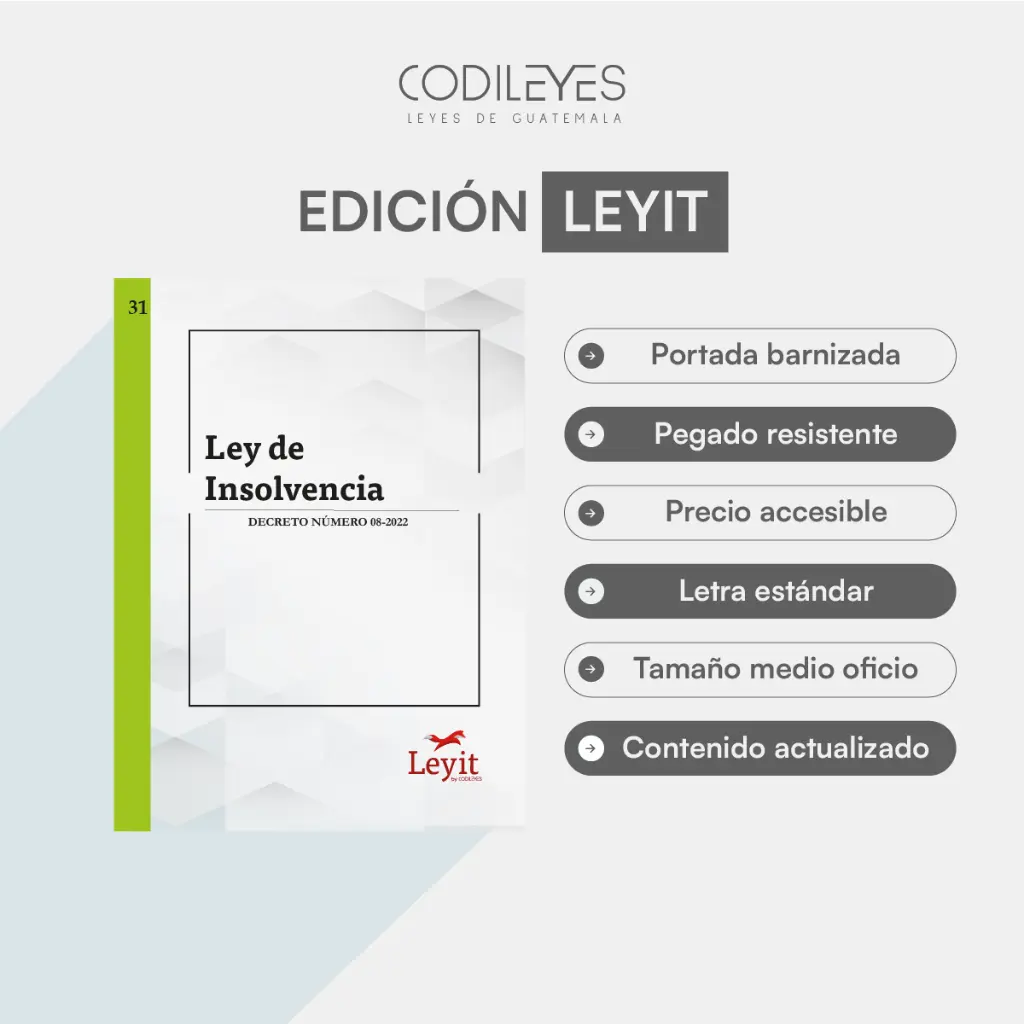 Merc-31 Ley De Insolvencia