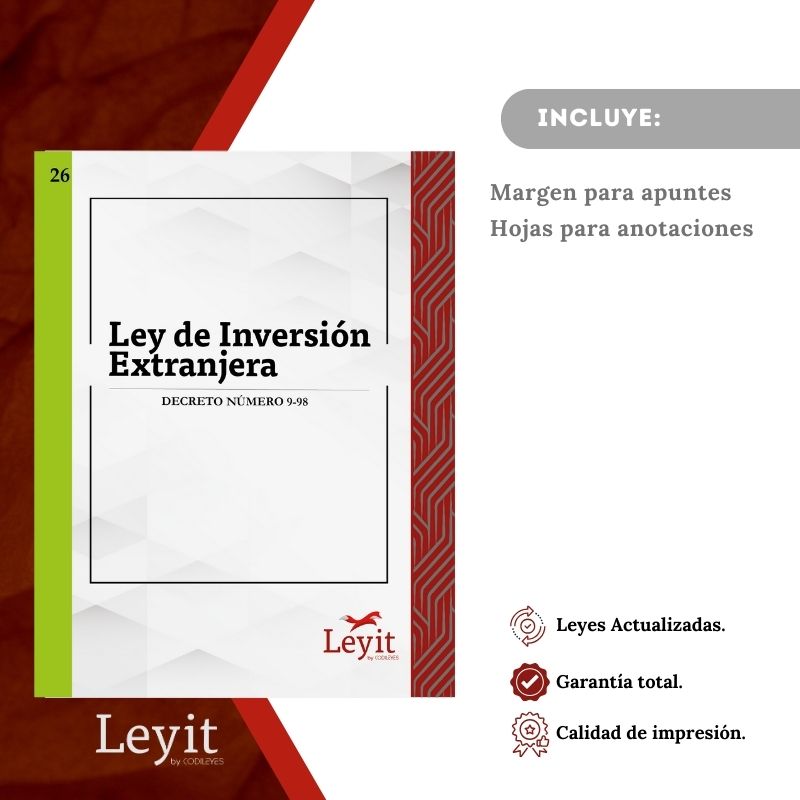 Merc-26 Ley De Inversión Extranjera