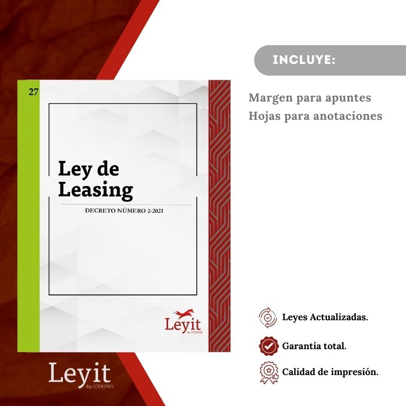 Merc-27 Ley De Leasing