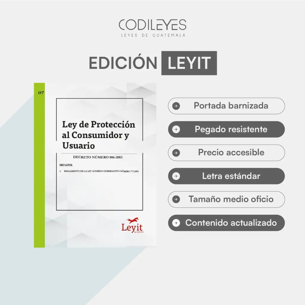 Merc-07 Ley De Protección Al Consumidor Y Usuario
