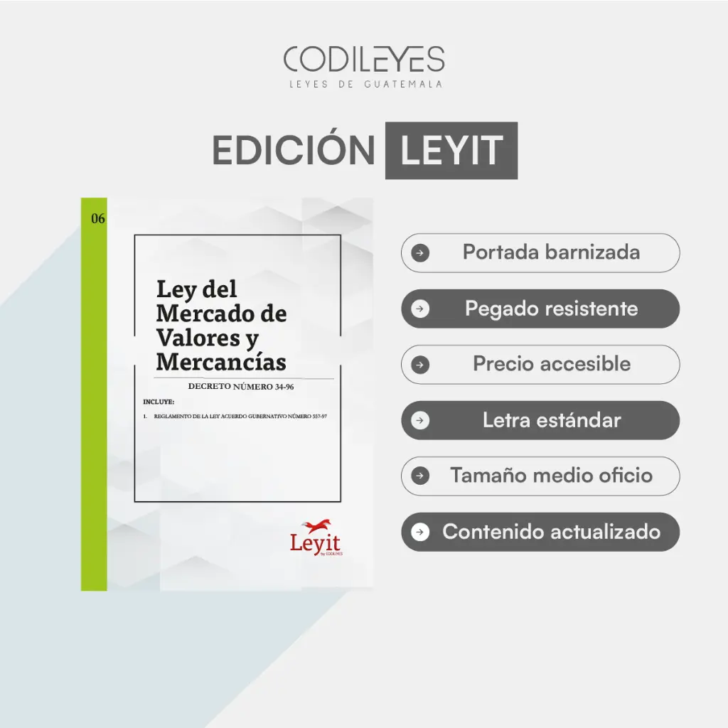 Merc-06 Ley Del Mercado De Valores Y Mercancías