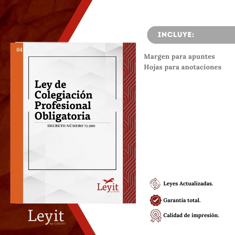 Not-04 Ley De Colegiación Profesional Obligatoria
