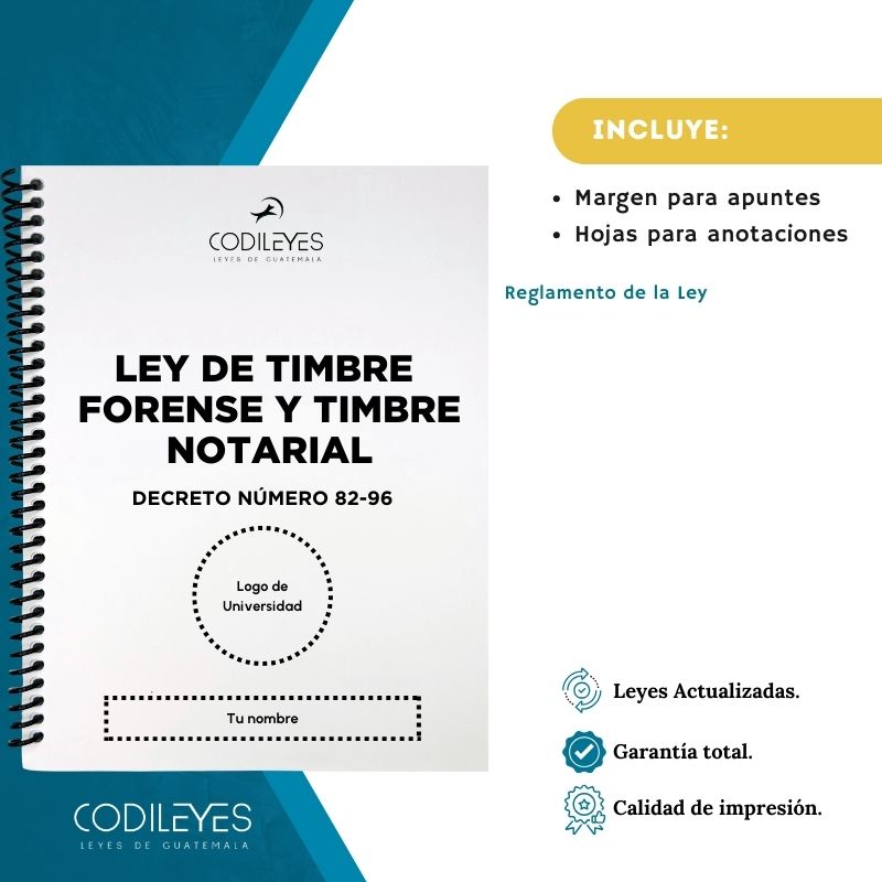 Not-09 Ley De Timbre Forense Y Timbre Notarial