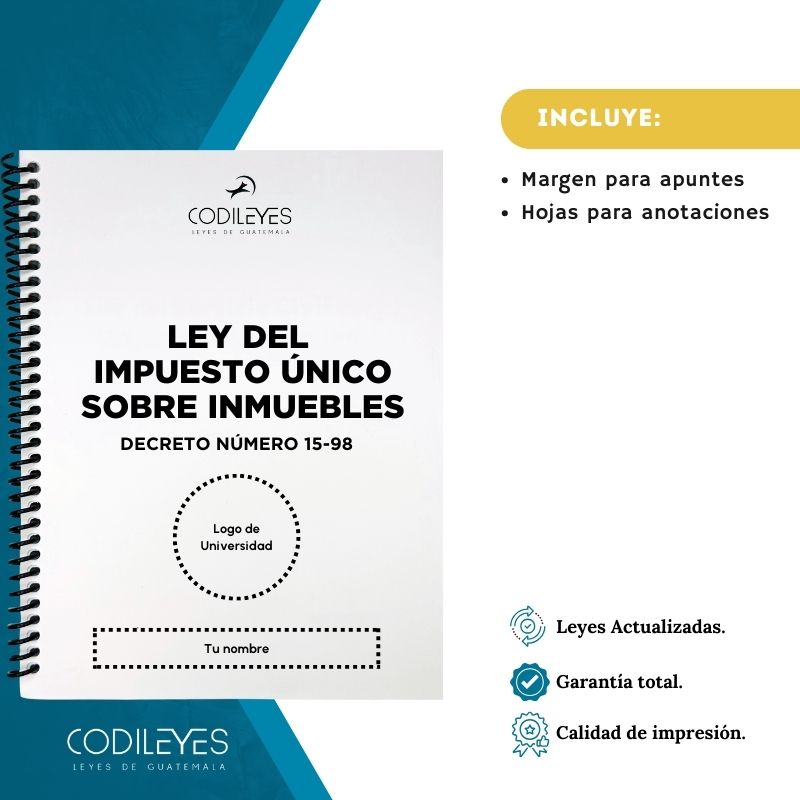 Not-11 Ley Del Impuesto Único Sobre Inmuebles -IUSI-