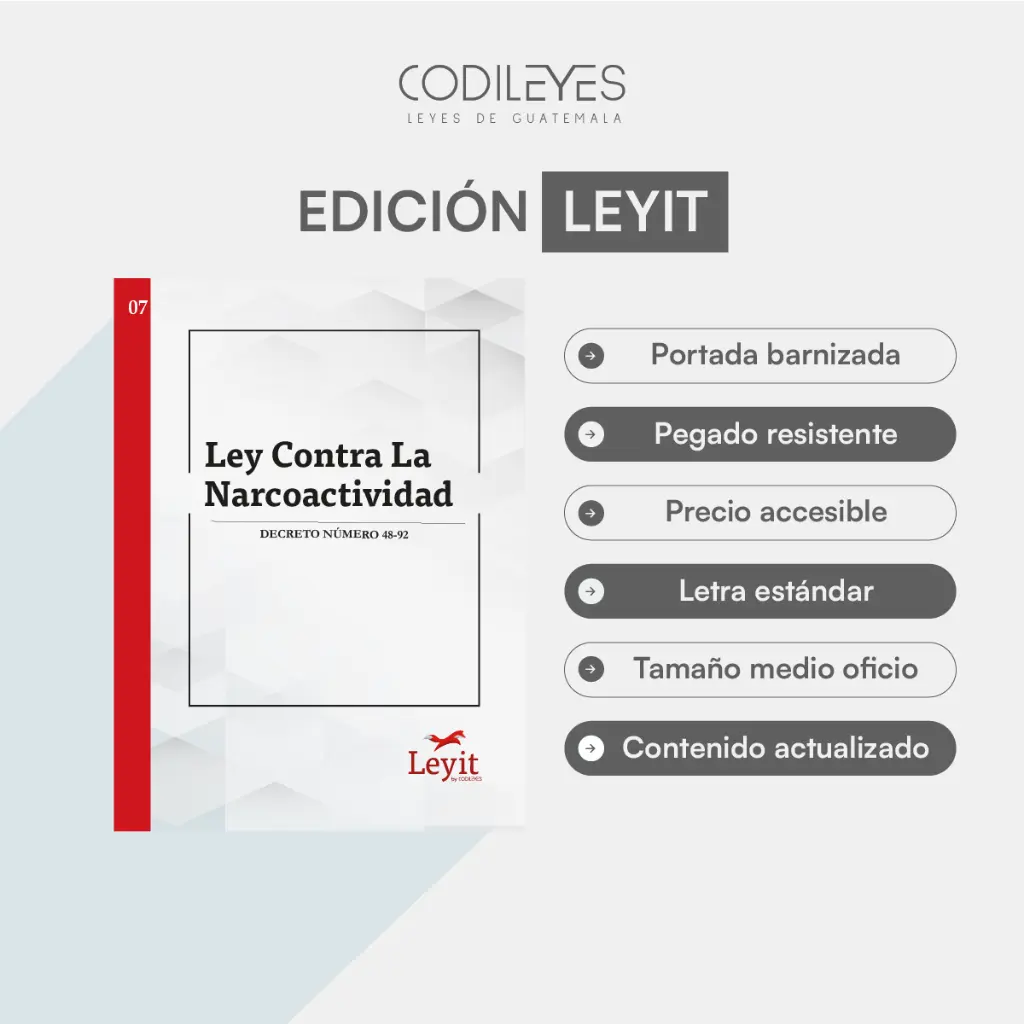 [LYI-PEN-07] Pen-07 Ley Contra La Narcoactividad (Pegada, Sin Personalizar, Sin Nombre, Sin Logo)