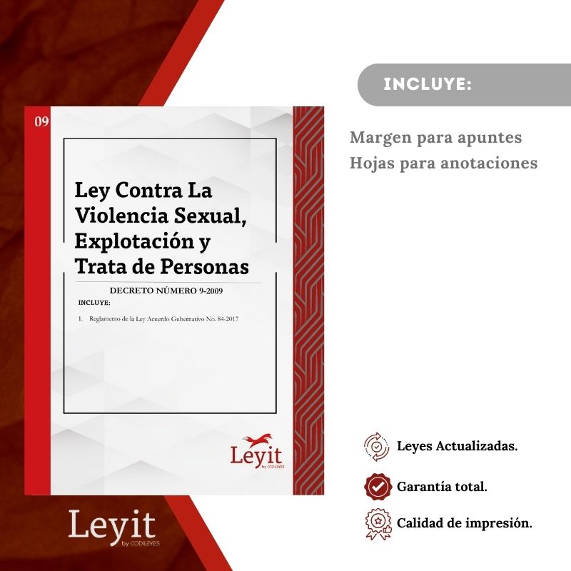Pen-09 Ley Contra La Violencia Sexual, Explotación Y Trata De Personas