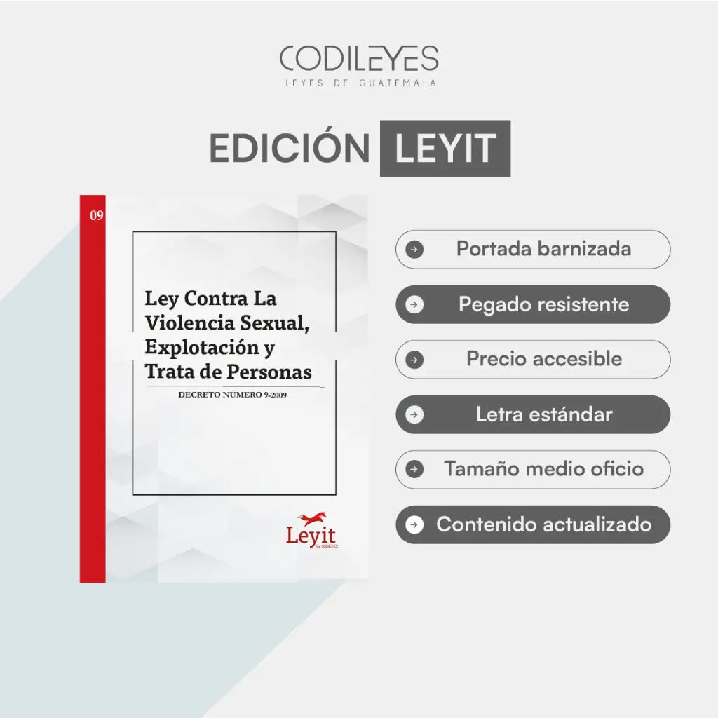 Pen-09 Ley Contra La Violencia Sexual, Explotación Y Trata De Personas