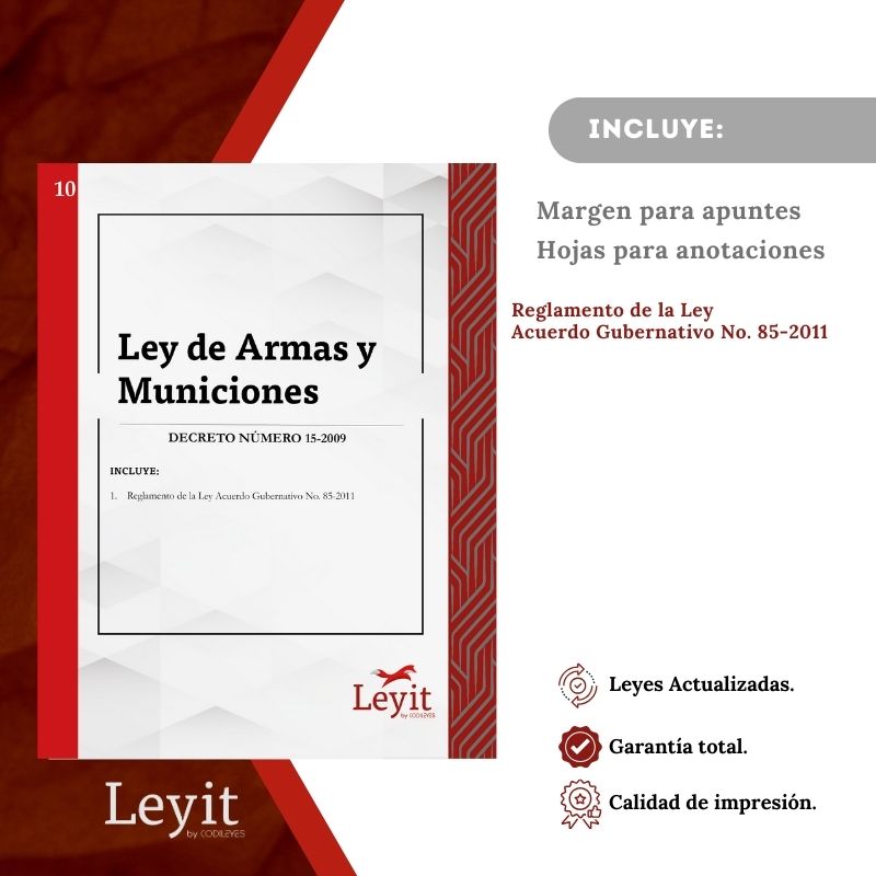 Pen-10 Ley De Armas Y Municiones