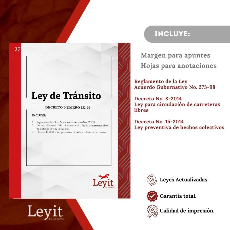 Pen-27 Ley De Tránsito 