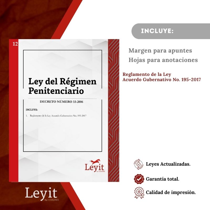 Pen-12 Ley Del Régimen Penitenciario 