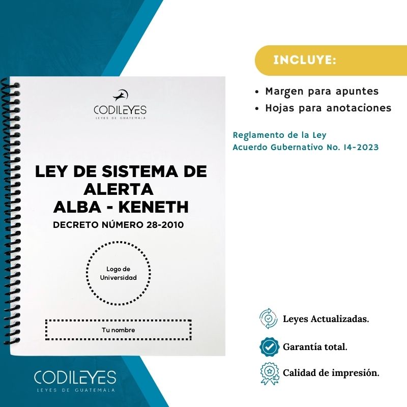 Pen-25 Ley Del Sistema De Alerta Alba Keneth 