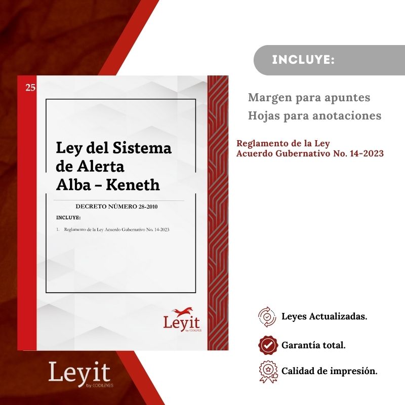 Pen-25 Ley Del Sistema De Alerta Alba Keneth 