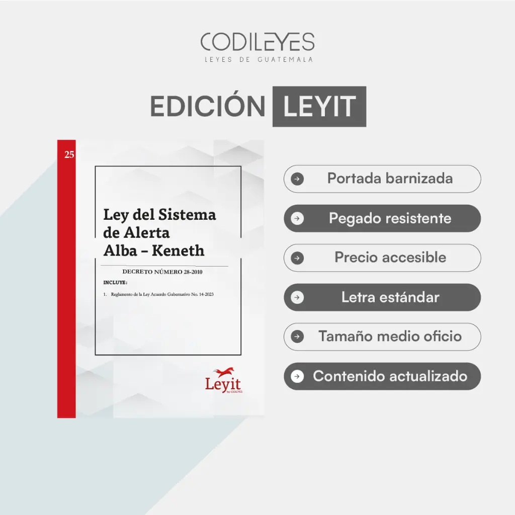 Pen-25 Ley Del Sistema De Alerta Alba Keneth 