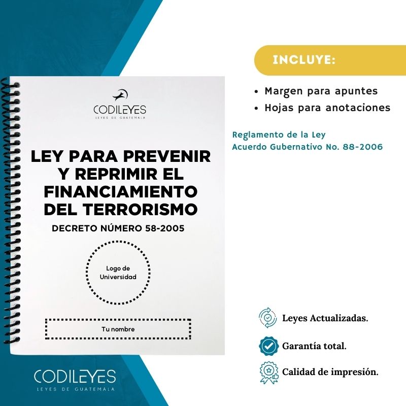 Pen-18 Ley Para Prevenir Y Reprimir El Financiamiento Del Terrorismo 