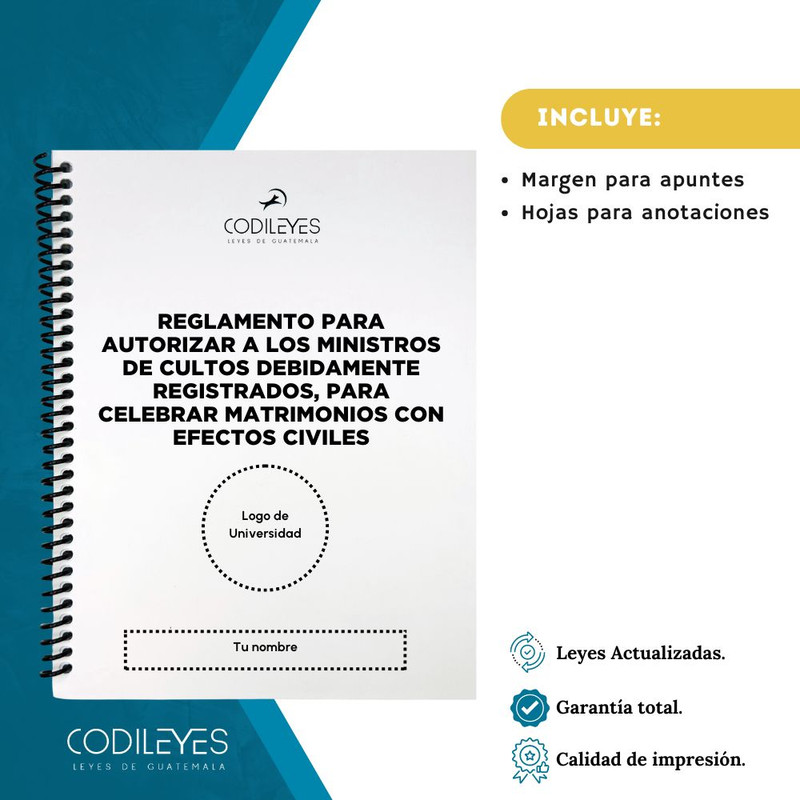 Civ-05 Reglamento Para Autorizar A Los Ministros De Los Cultos Debidamente Registrados Para Celebrar Matrimonio Con Efectos Civiles