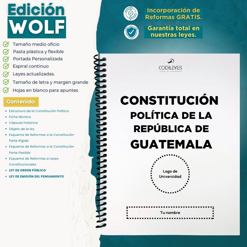 Constitución Política De La República De Guatemala