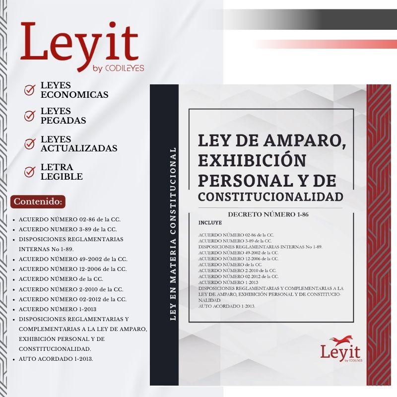 Ley De Amparo Y Exhibición Personal Y De Constitucionalidad 