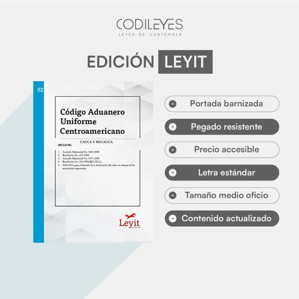 Admin-02 Código Aduanero Centroamericano (CAUCA y RECAUCA)