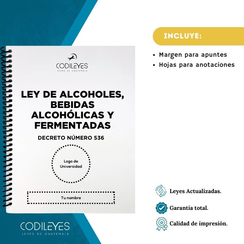 Pen-21 Ley de Alcoholes, Bebidas Alcohólicas y Fermentadas