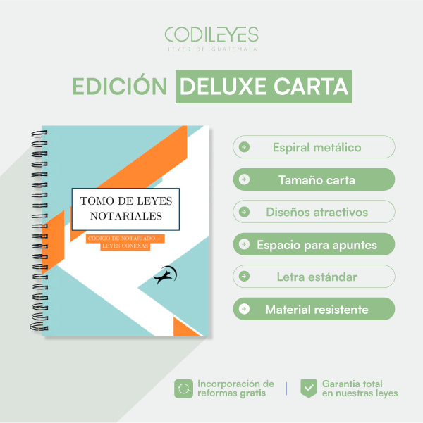 Código Notariado (Deluxe Carta)  