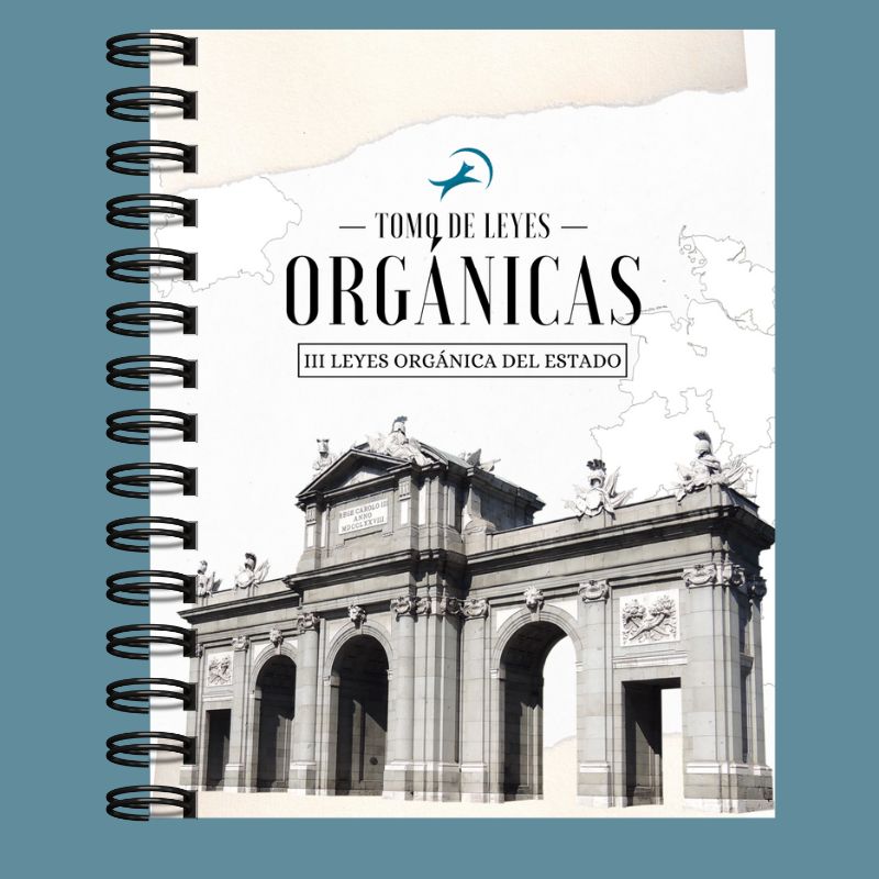 Tomo de 3 Leyes Orgánicas (Deluxe Carta) 