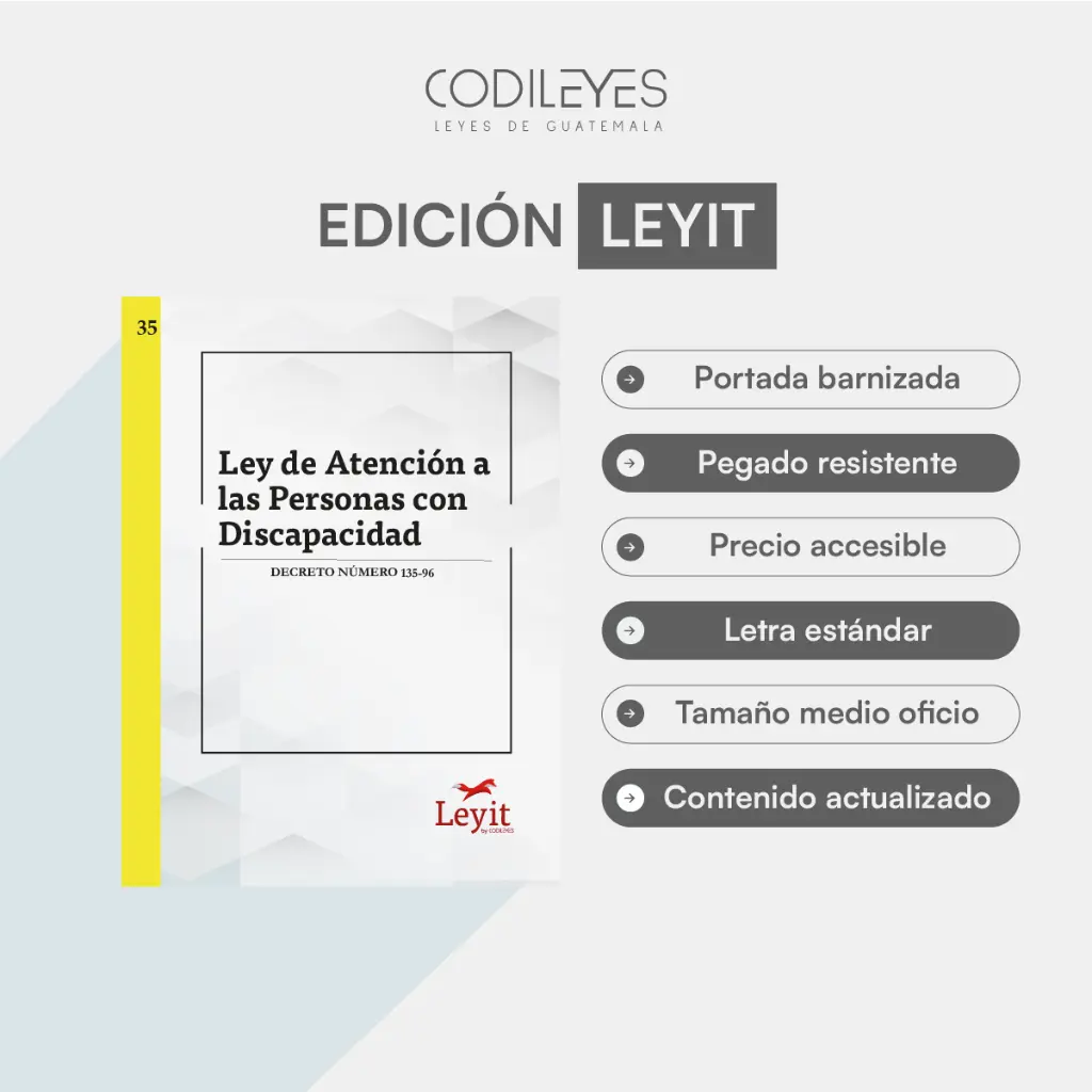 Civ-35 Ley de Atención a Personas con Discapacidad
