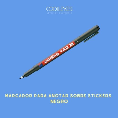 Marcador Edding