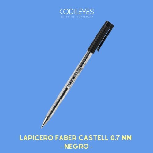 Lapicero Faber Castell 0.7mm (12)
