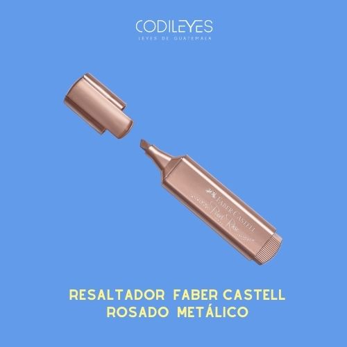 Resaltador Faber Castell - Metálico (10)