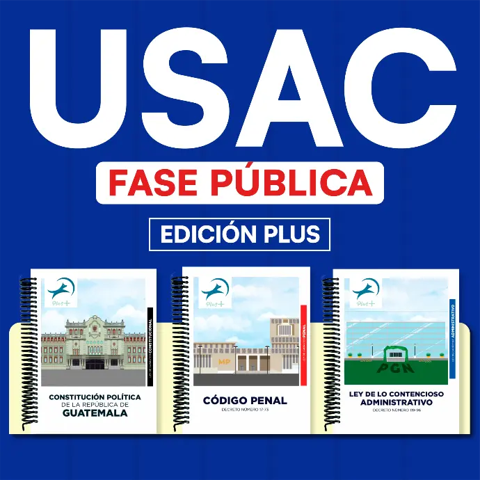 USAC - Paquete de 45 Leyes Fase Pública (Plus➕)