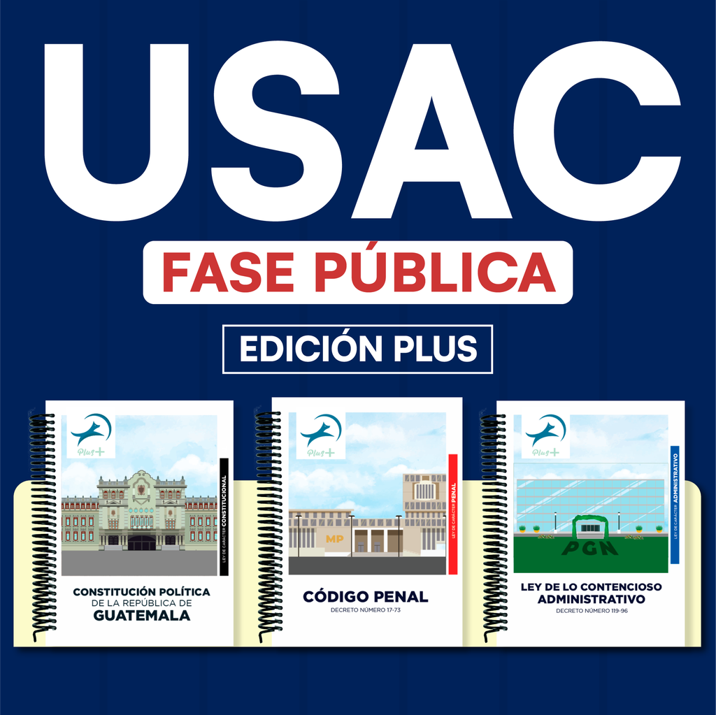 USAC - Paquete de 45 Leyes Fase Pública (Plus➕)
