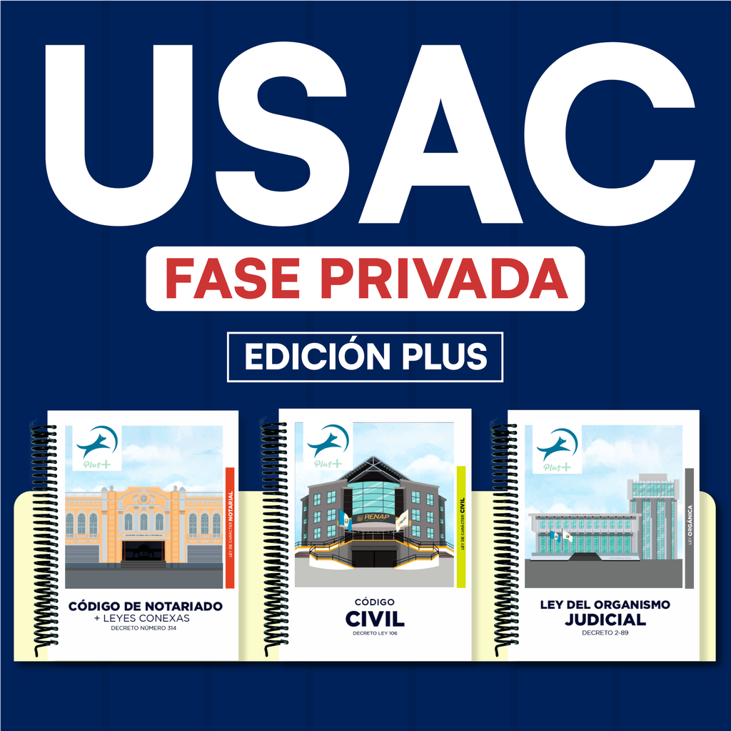 USAC - Paquete de 34 Leyes Fase Privada (Plus➕)