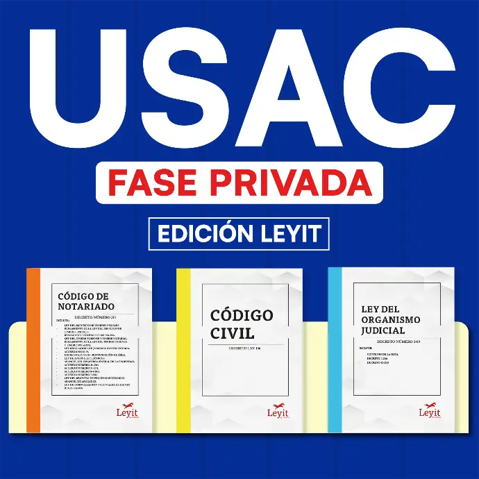 USAC - Paquete de 35 Leyes Fase Privada (Leyit🦊) 